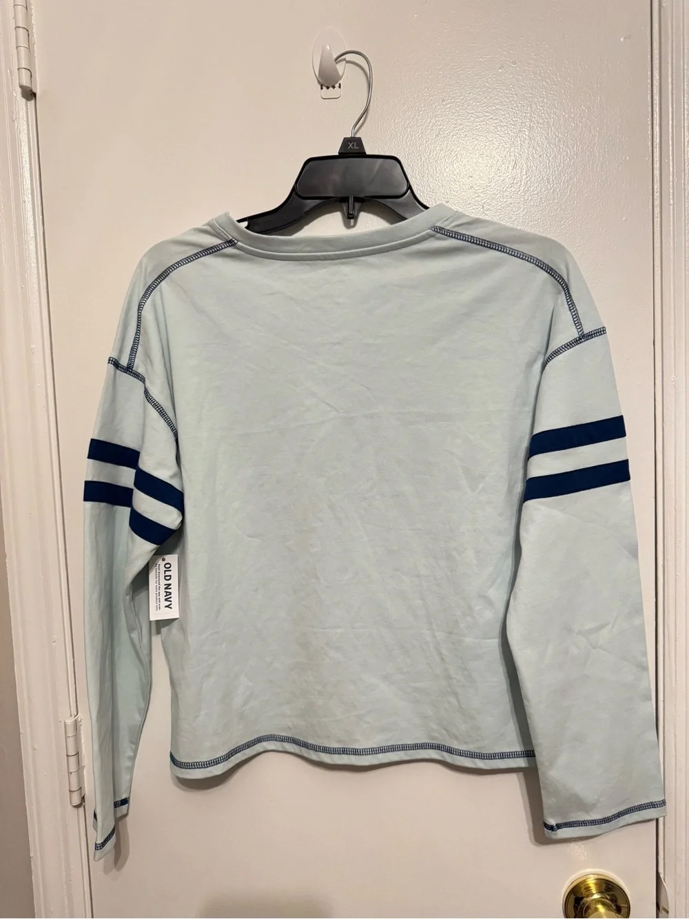 Old Navy Girls Disney© Stitch Long-Sleeve T-Shirt Size XL (14-16)